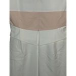 JAX BLACK LABEL Dress White Blush Mesh Illusion Sheath Midi Cocktail Size 6 NWT Photo 4