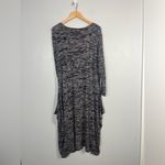 Bryn Walker  black and grey midi Lagenlook dress size large Photo 7