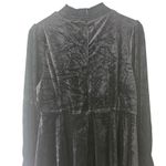 Baltic Born  Tina Velvet Short Dress Black XL New‎ with Tag Long Sleeve Photo 6