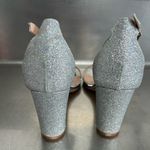 Allegra K  Women's Silver Glitter High Heel Sandals - Size 8 1/2 - NWOT Photo 5