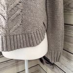 American Eagle Aerie Cropped Chunky Knit Sweater Photo 2