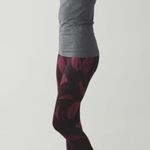 Lululemon All Sport Legging Crop Back Spin Stroke Dashing Purple Black Sz 6 Photo 11