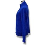 Ralph Lauren  Women's Size L Blue Cable Knit Full Zip Cardigan Sweater Classic Photo 5