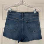 Gap Blue Jean Shorts with Distressed Hem Photo 1