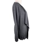 Boden Open Sweater Waterfall Cardigan Gray 10 Lightweight Photo 10