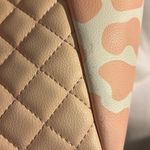 Betsey Johnson LUV BETSEY by Quilted Women's Bag With Pink Cowprint Accents. Photo 11