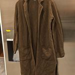 Madewell ππ Camden Sweater-Coat ~ 100% Merino Wool Olive Green XXS Photo 8