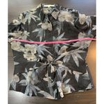 Robert Kitchen Sheer Blouse Women XL Floral Mature Coastal Grandma Office Canada Gray Photo 6