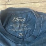Ford Bronco Cut Off Crop Top | XL Blue Photo 3