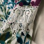 New Directions Floral Long Lace Bell Sleeve Semi Photo 5