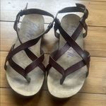 blowfish  Brown Leather Sandals Photo 0