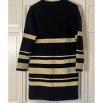 Just Madison navy striped cardigan jacket size small Blue Photo 7