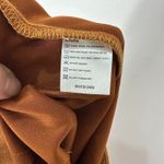 MANGOPOP L Camel Brown Faux Suede Lace Up Mini Skirt Boho Western Y2K Retro Photo 5