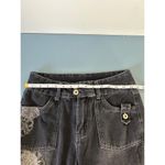 Unbranded womens black jeans size S cool pockets and prints Photo 6