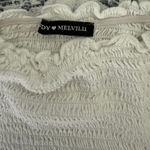 Brandy Melville Cotton White off the Shoulder Crop Top - OS Photo 3