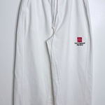 ZARA NWT  Disney 100 White Wide Leg Sweatpants‎ Drawstring Waist Size Large Photo 0