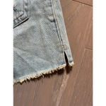 Hollister Curvy Ultra High-Rise Patchwork Vtg Relaxed Mom Short sz 1 Festival Photo 2