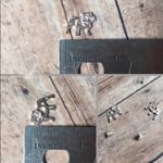 Silver Bully Bulldog Stud Earrings UGA Georgia Samford Photo 4