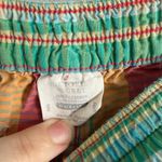 Victoria's Secret  Green Orange Plaid 100% Cotton Sleep Shorts Womens M Y2K Photo 2