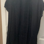 FINAL MARKDOWN John Paul Richard cap sleeve open front cardigan (S) Black Photo 0