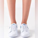 PONY Top Star Low Core Sneakers 38/7 White/Royal Blue EUC White Photo 2