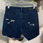 Lee  Easy Fit Jean Shorts Distressed Denim Cutoffs Womens 6P Photo 6