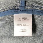 Coldwater Creek  GUC Size 14 Vintage Blue Denim Zipper Jacket Photo 7