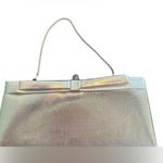 Vintage Elegant Silver Handbag clutch with Chain Photo 0