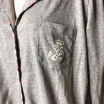 Lauren Ralph Lauren grey button down pj top S A2 Gray Photo 1