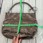 Brighton  Barbados Hobo Metallic Bronze Pebbled Leather Bag Roomy & Pockets Photo 13