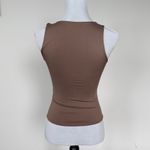 Workshop Republic Clothing Chocolate Tank Top Sz SM Photo 3