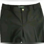 Ralph Lauren Lauren Black Wool Women's Trousers (375) Photo 7