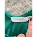 Lush Clothing Lush Green Sleeveless Romper With V-Neck & Spaghetti Straps Size S Photo 5