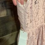 Tobi  Blush Lace Overlay Sleeveless Plunging Neckline Mini Dress, NWT Photo 10