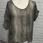 Lucca Couture Luca Couture - snakeskin blouse - L Photo 0