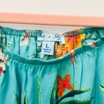 She & Sky blue Hawaiian TROPICAL DAYS TOP sz Large. Photo 4