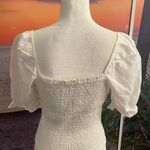 Abercrombie & Fitch Smocked White Top Photo 1