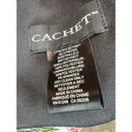 Cachet 2 piece black prom dress with floral embroidery Size 2 Photo 8