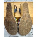 Art IW891 Womens Sandals Ankle Strap Wedge Heel Leather Size EU 40 Blue Photo 7