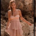 💕SPELL & THE GYPSY💕 Mira Bustier Rara Dress ~ Rose Pink XL NWT Photo 6