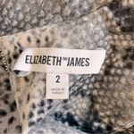 Elizabeth and James Boa Mock Turtleneck Sleeveless Bodycon Python Dress Size 2 Photo 10