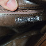 Vintage 1980s Plinio Visona Cognac Brown Leather Hudson’s Crossbody Bag NWT Photo 14