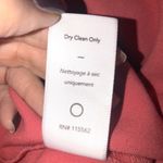 Likely  Solace Coral Long Sleeve Fitted Cut Out Mini Dress Size 12 Photo 8