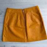 Karina Grimaldi  Revolve Lamb Leather Mini Skirt S Photo 0