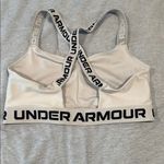 Under Armour  Light Gray Crossback Bra Photo 1