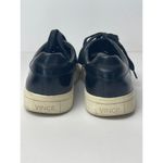 Vince  Bale Black Leather Lace Up Platform Low Top‎ Fashion Sneakers Size 6.5 Photo 7