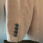 J.Crew  Willa Blazer Virgin Wool Blend Italian Fabric Size 16 Camel Classic Photo 12
