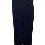 Polo Ralph Lauren Black Jumpsuit Cap Sleeve VNeck Womens Size 4 NWT Retail $398 Photo 1