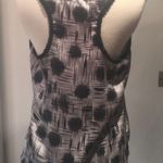 H.I.P. Black and grey satiny top Photo 1