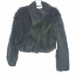 Coco + Jaimeson  faux fur black jacket size medium Photo 0